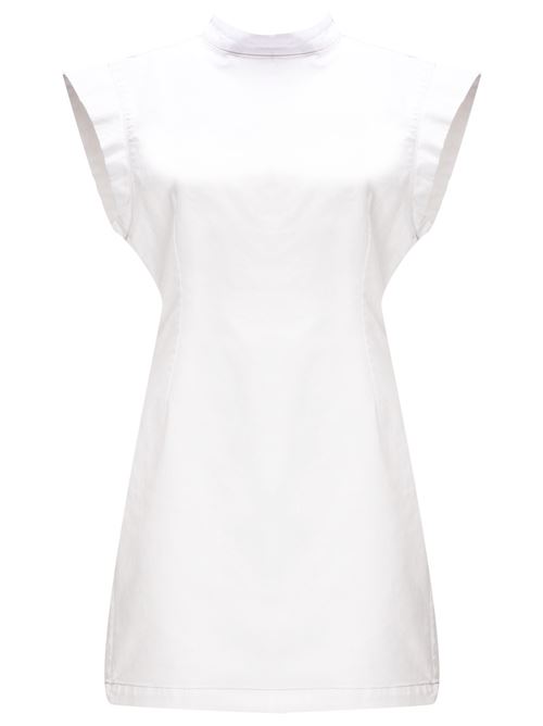 White stretch-cotton denim dress Isabel Marant | RO0388FAB1H10I20WH